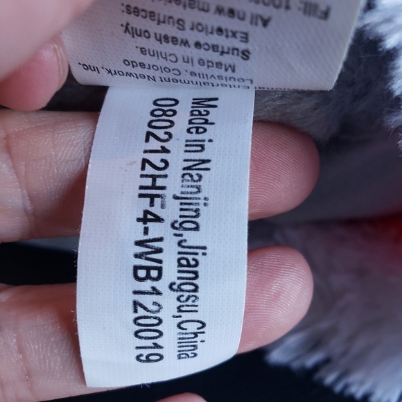 Warner Bros Looney Tunes Bugs Bunny Santa Claus Plush Stuffed Animal Christmas - Picture 10 of 10